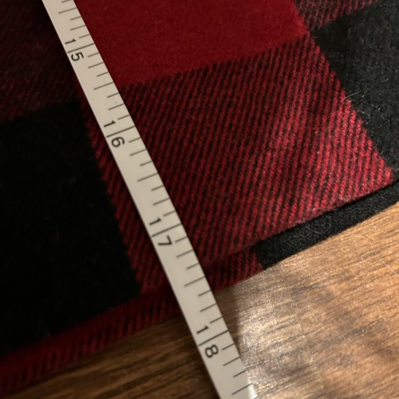 J Crew Wool Blend Buffalo Plaid Skirt Size 12 - Picture 11 of 14